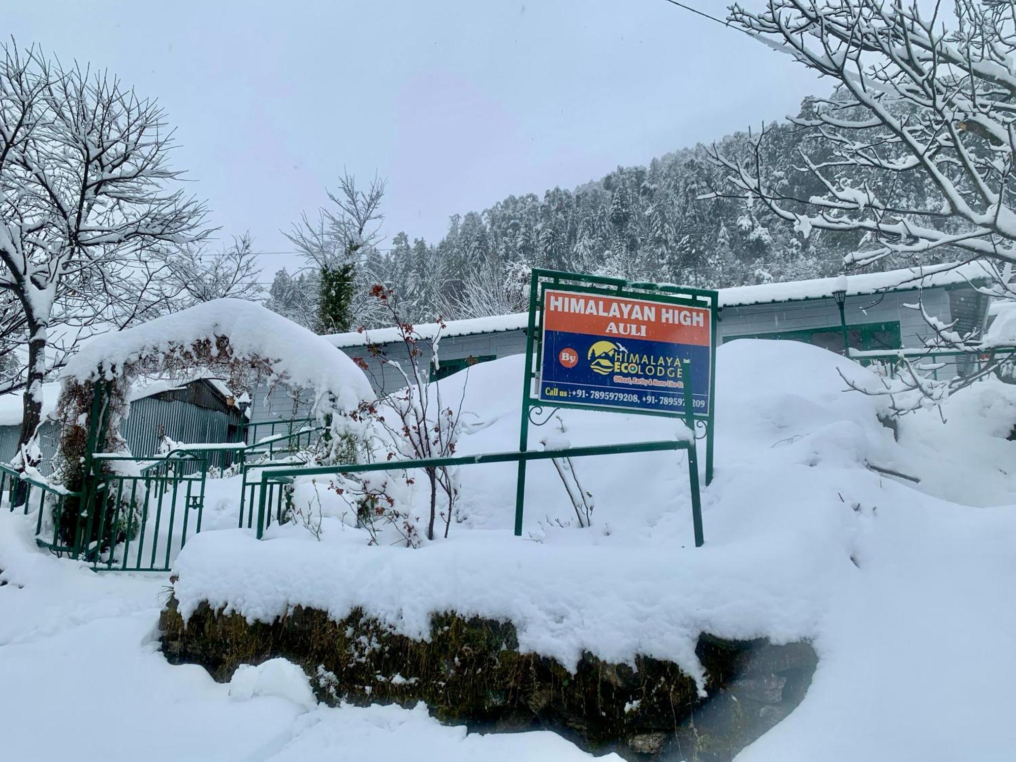 Himalayan High, Auli, By Himalayan Eco Lodges Joshīmath Eksteriør bilde